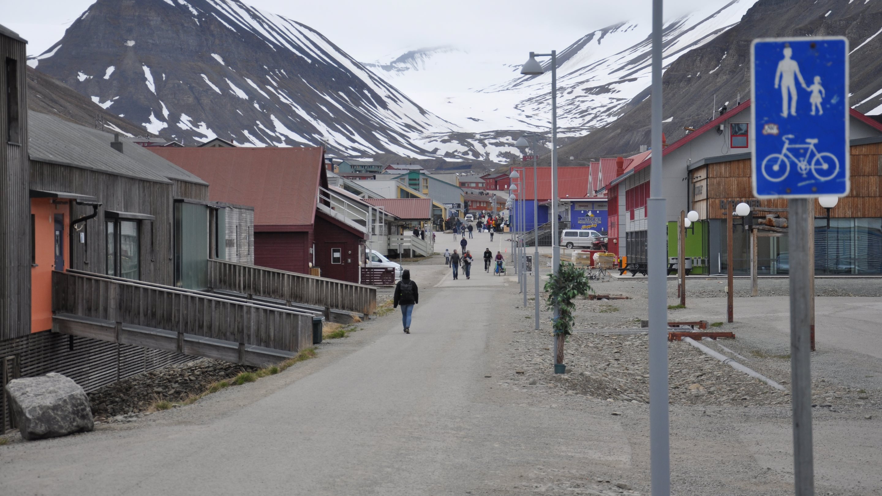 Longyearbyen Hauptstraße